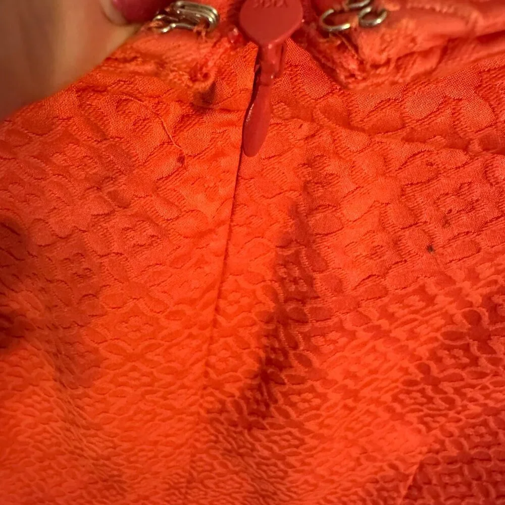 ANN TAYLOR  PERFECT for SPRING/SUMMER CORAL SKIRT  SIZE: 0              #7